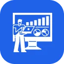 Administrator panel with advanced analysis