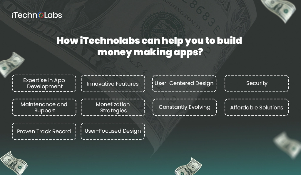 How iTechnolabs can help you to build money making apps