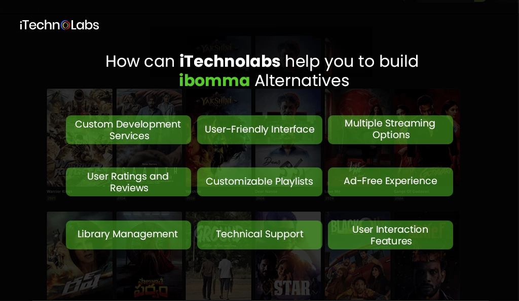 How can iTechnolabs help you to build ibomma Alternatives