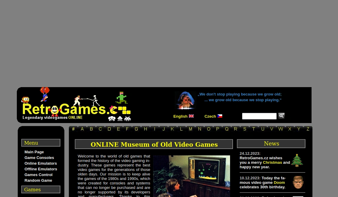 Play Retro Nintendo Games on Retro Games Online