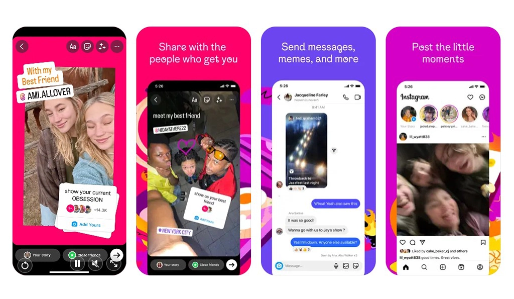 Instagram - snapchat alternative