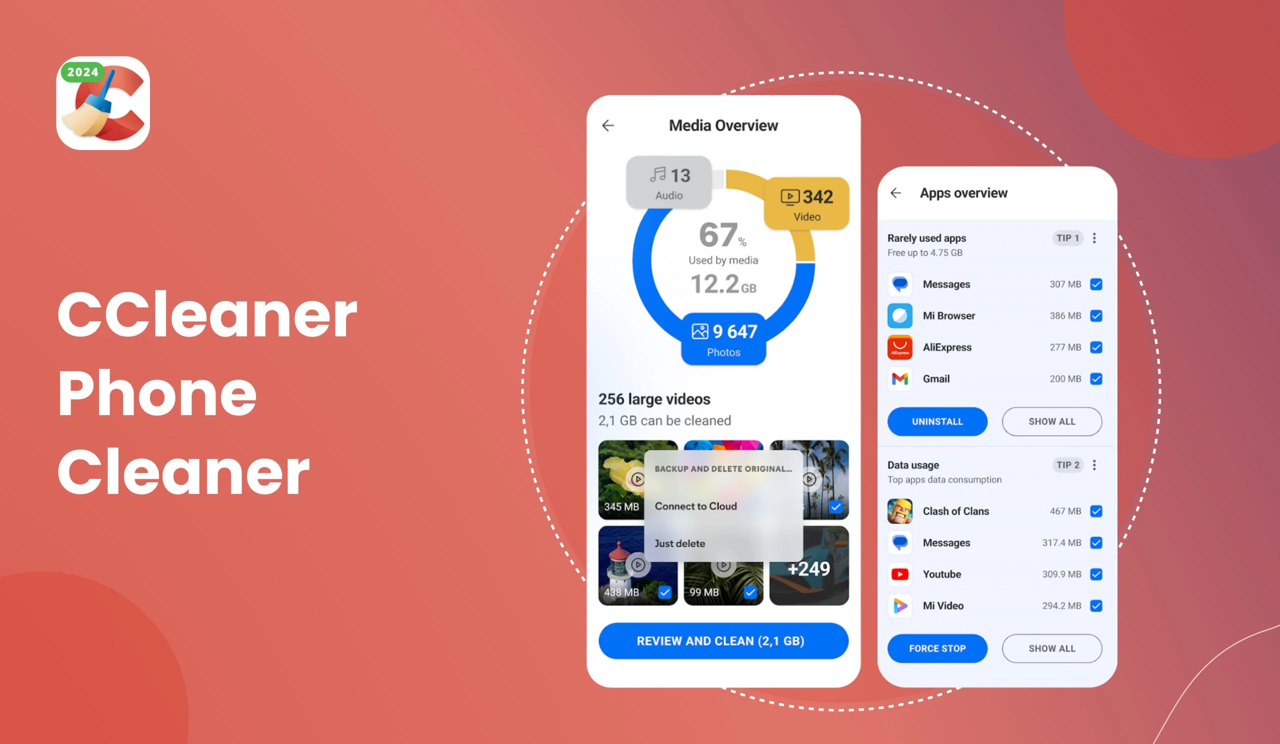 CCleaner: Cache Cleaner, Phone Booster, Optimizer