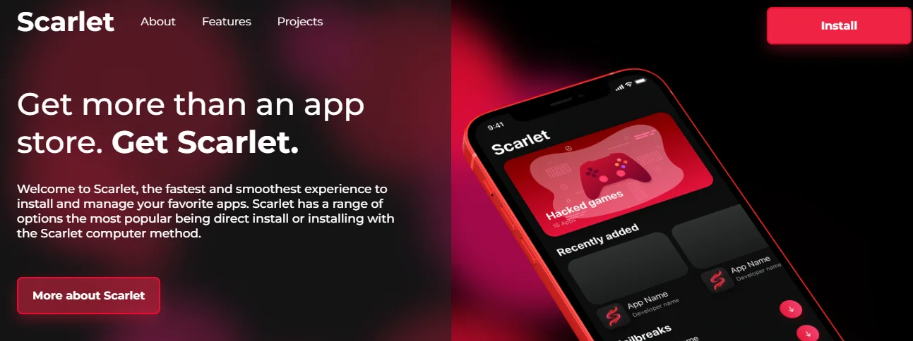 Scarlet - alternative app store ios