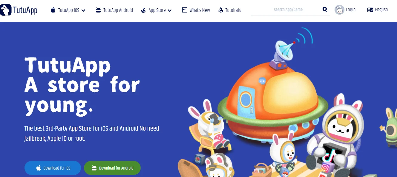 TuTu App - 3rd party app store for iOS & Android