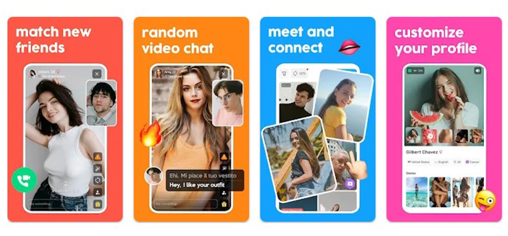 HOLLA - random video chat apps