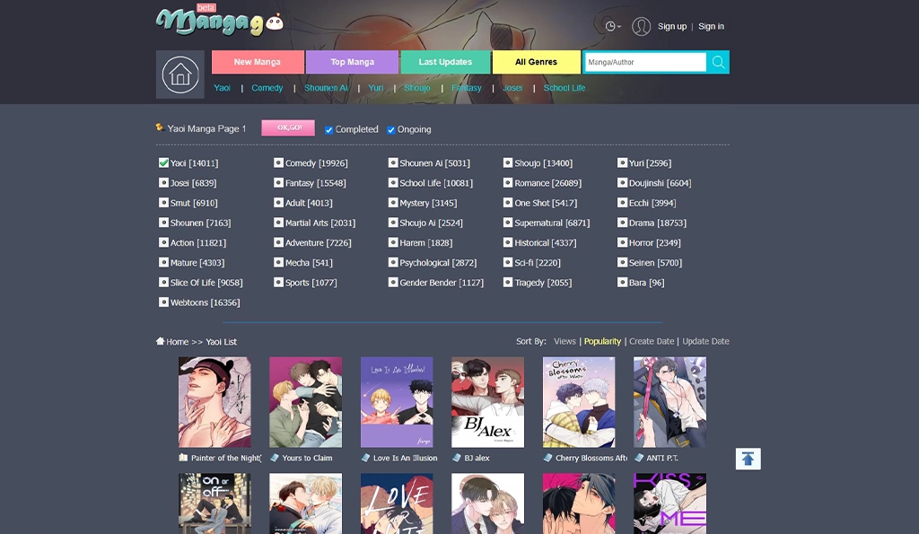 Mangago - Mangapark Alternatives