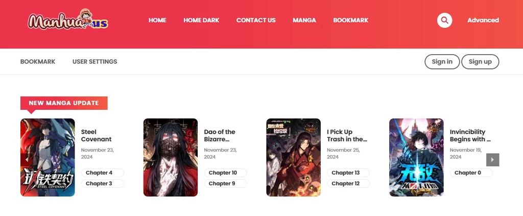 Manga TX - Mangapark Alternatives