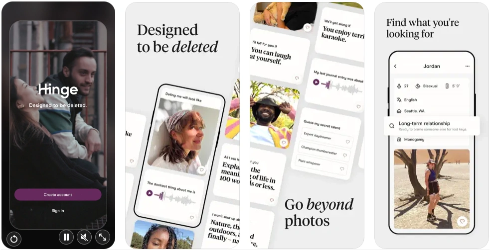 Hinge - adult apps