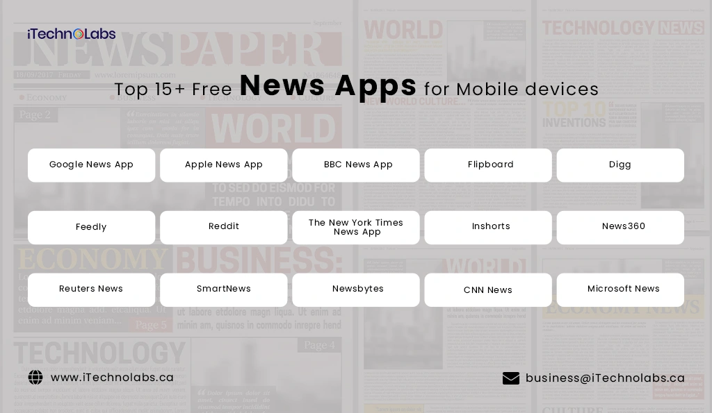 top 15+ free news apps for mobile devices