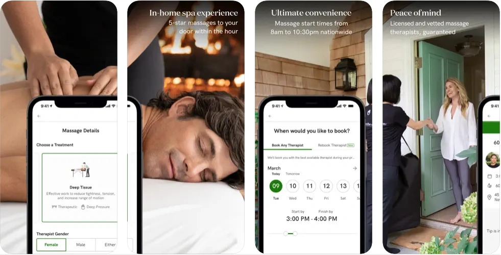 Zeel - body massage app