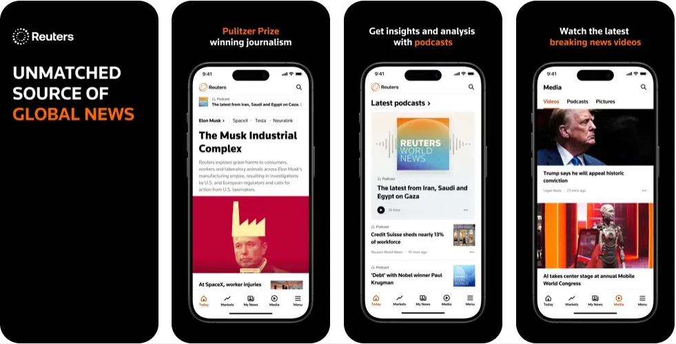Reuters: Best News Apps