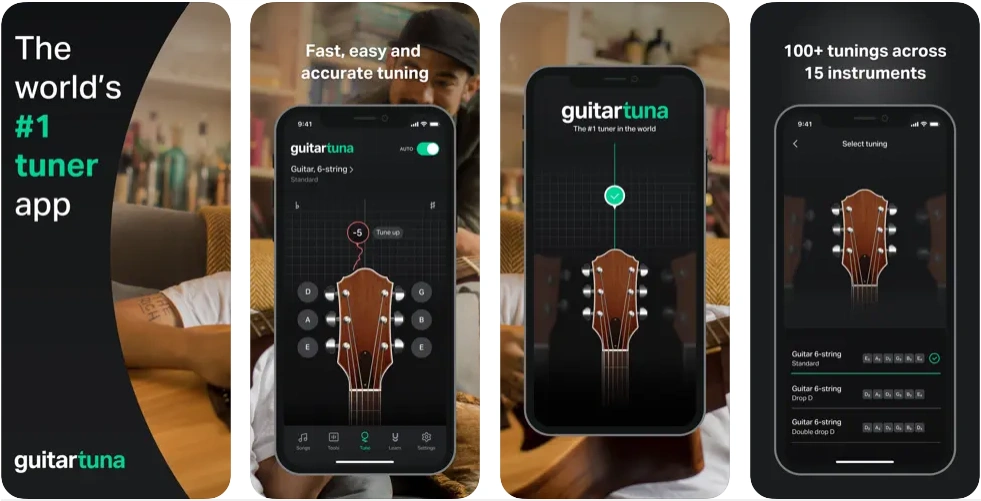 GuitarTuna - free guitar learning app