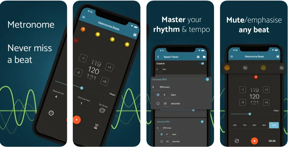 Metronome - free guitar learning app