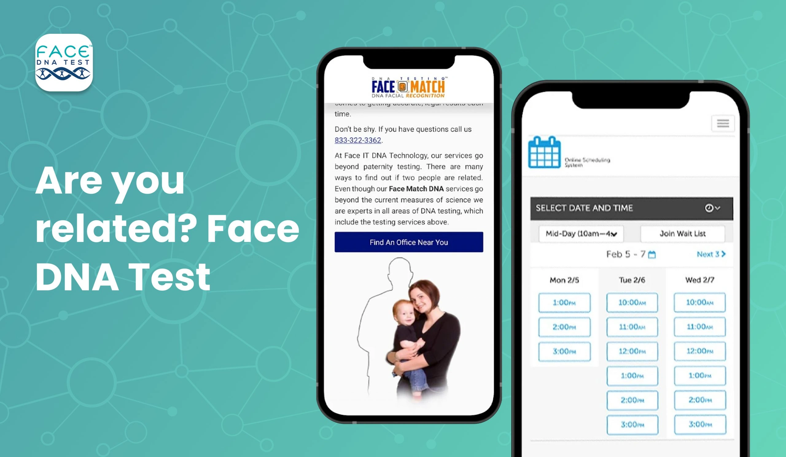 Face DNA Test App