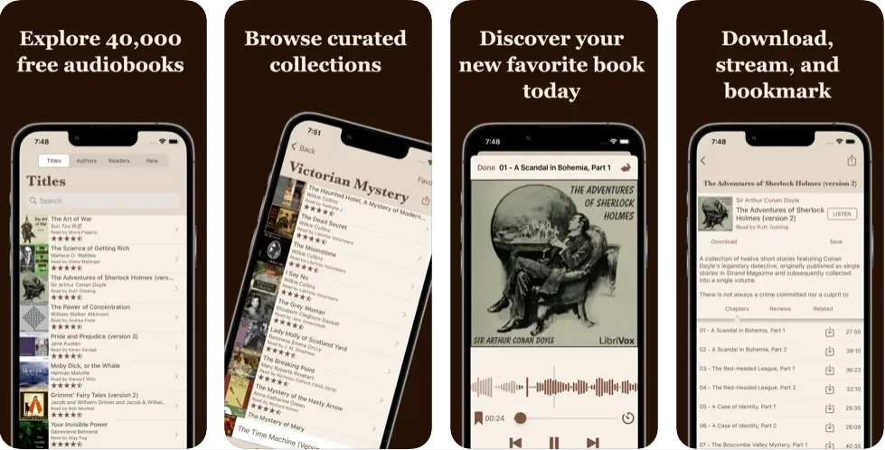 Librivox: Free Audio Books App