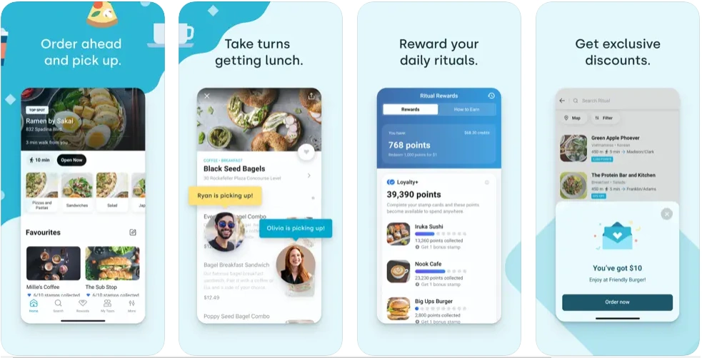 Ritual: Canada Food Delivery Apps - itechnolabs