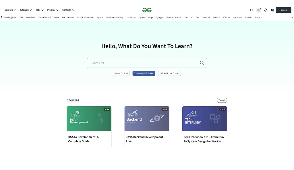 GeeksforGeeks Community