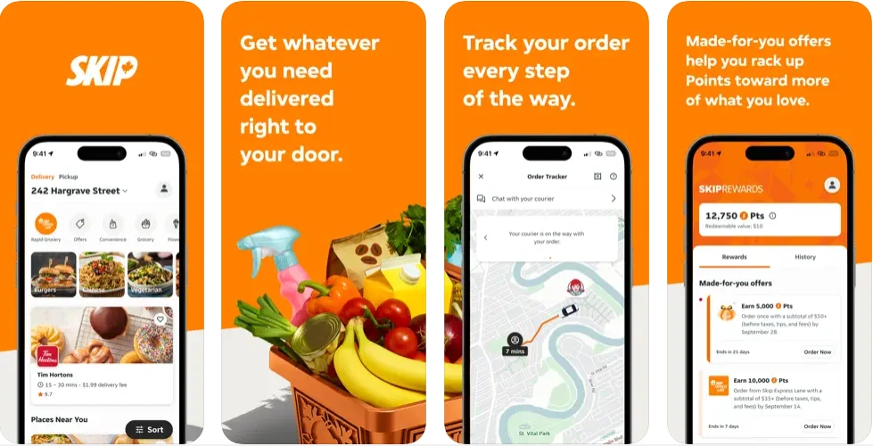 SkipTheDishes: Delivery Apps Calgary