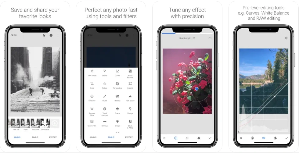 Snapseed - filter camera app