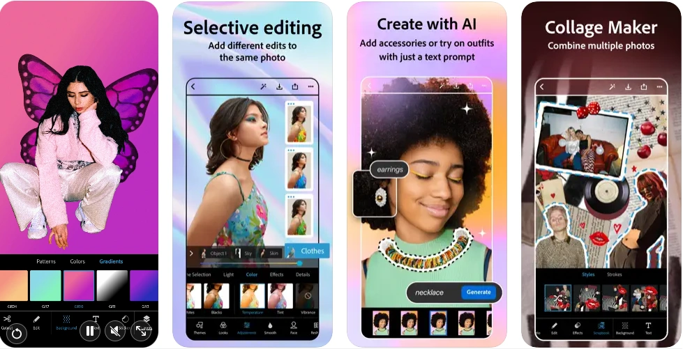 Photoshop Express - best camera effect app