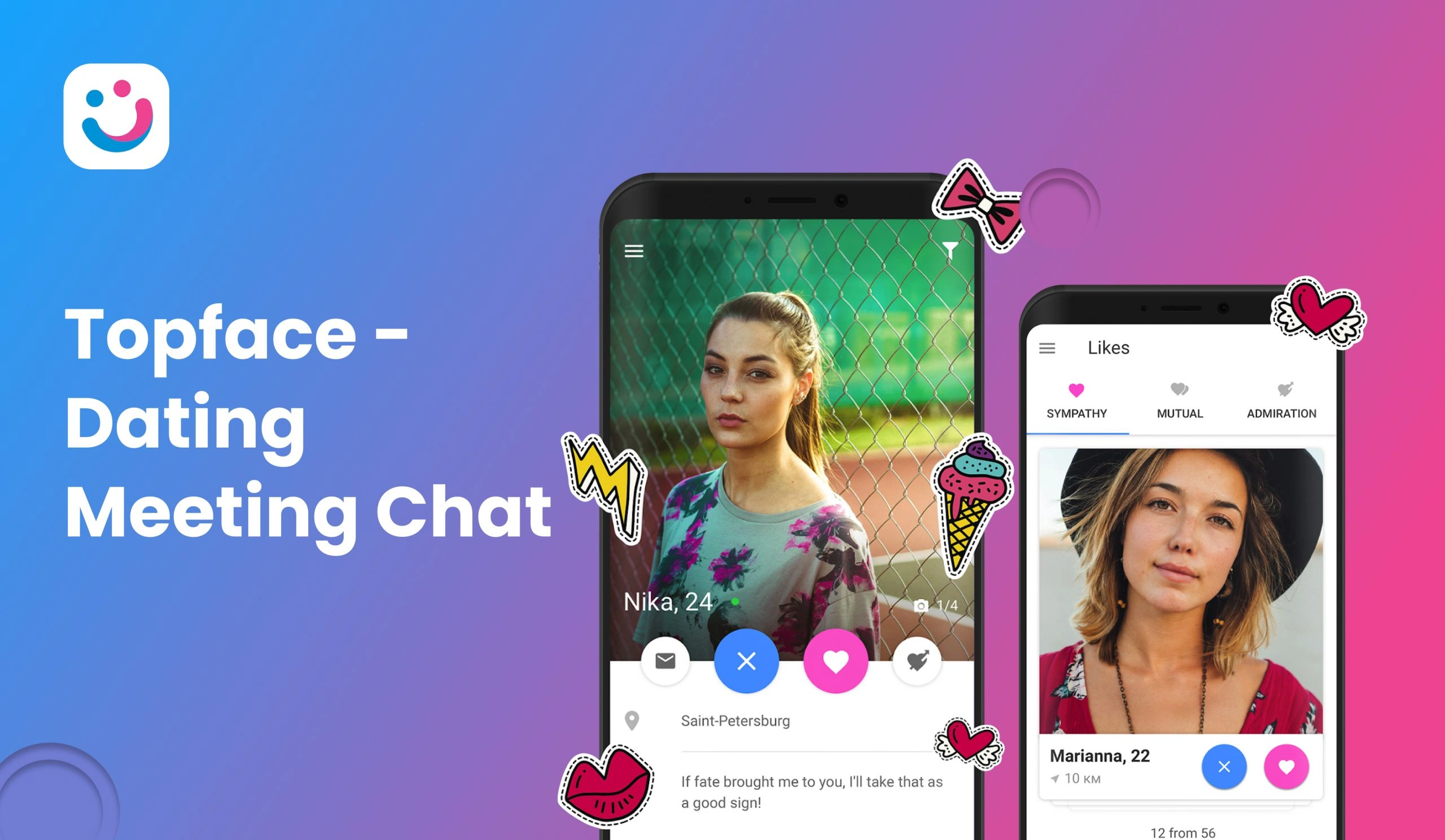 Topface – Just Like Omegle App But Better In Terms Of Performance