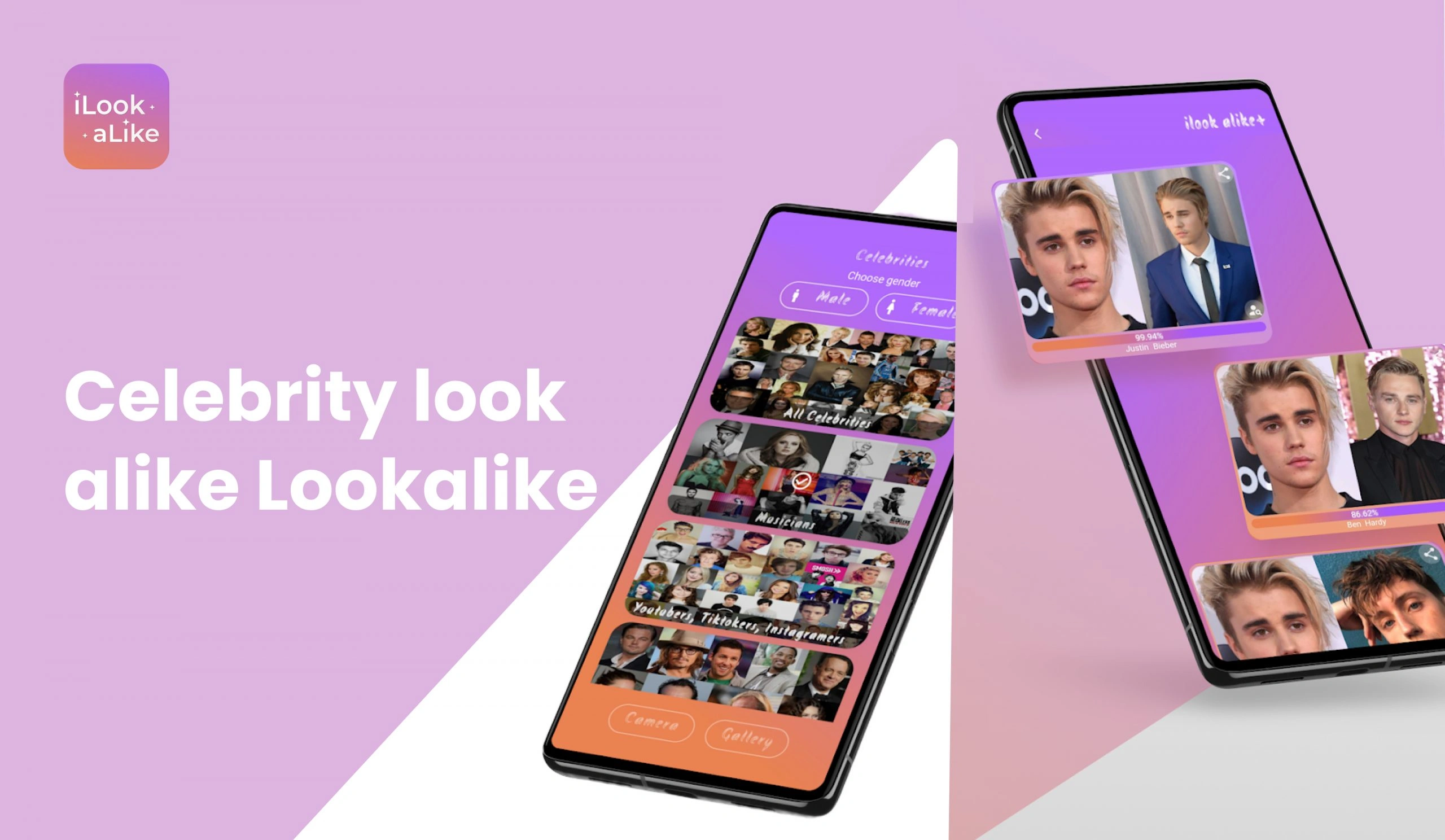 Celebrity look alike lookalike