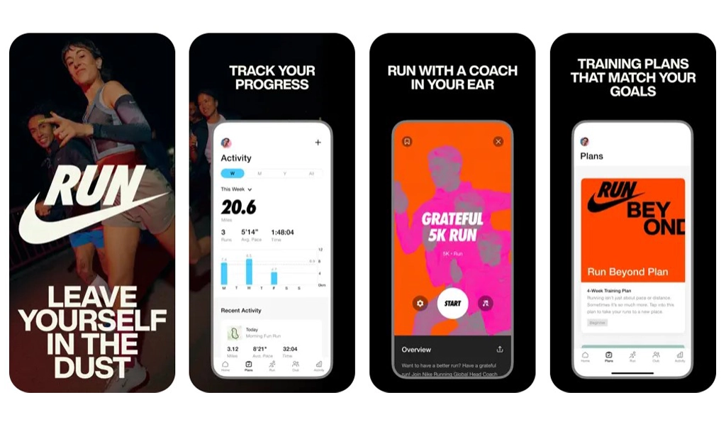 Nike - smartwatch application