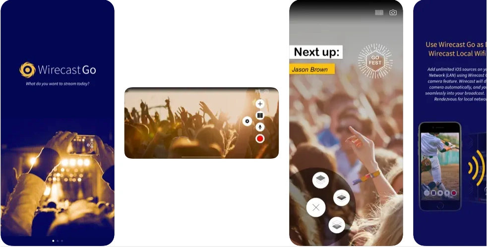 Wirecast Go - live streaming app