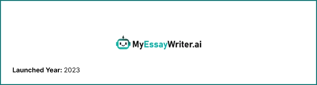 MyEssayWriter AI