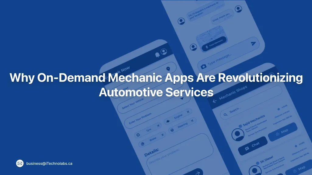 Why On-Demand Mechanic Apps