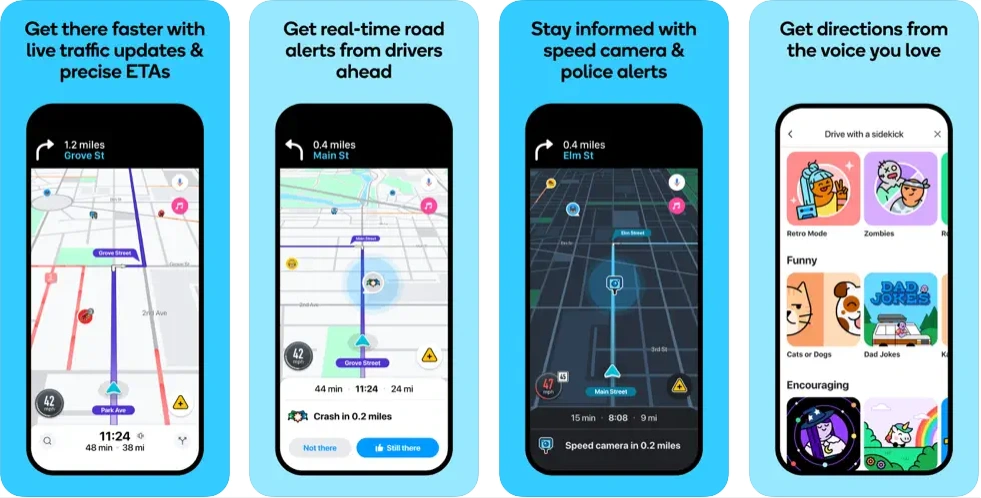 Waze - most accurate location sharing app