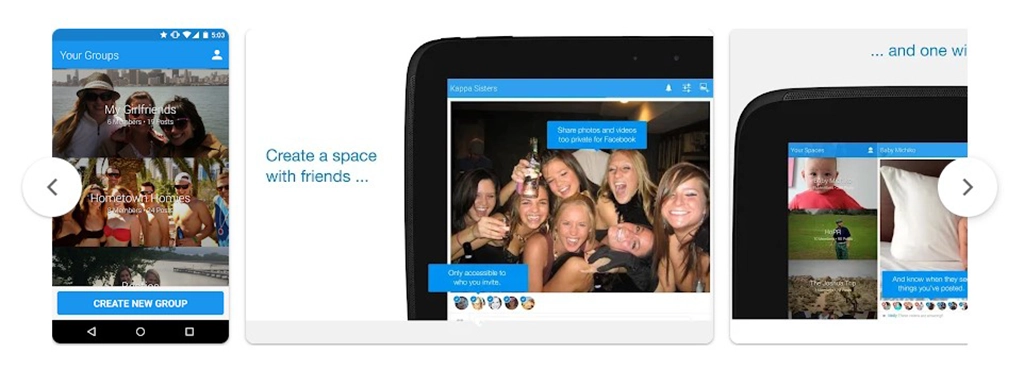 Cluster - apps like snapchat