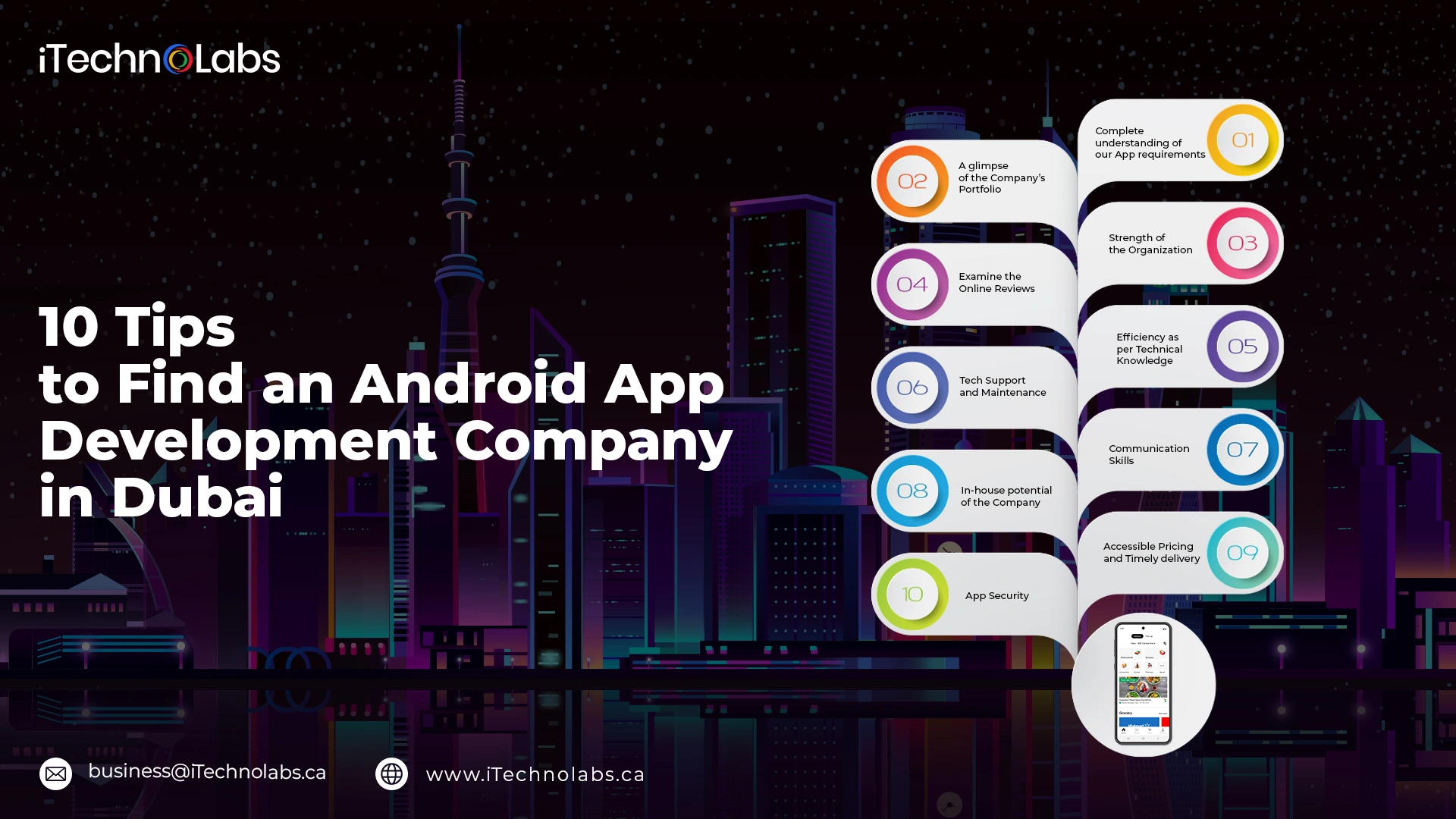 10 tips to find an android app development company in dubai itechnolabs