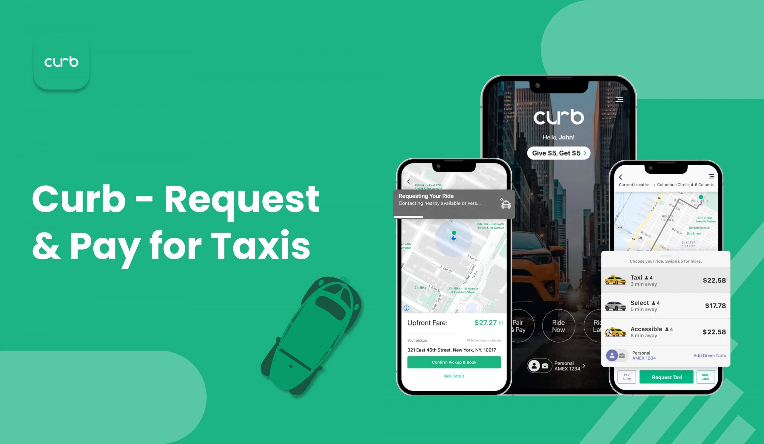 Curb – Best Rideshare App for Long-Distance Trips