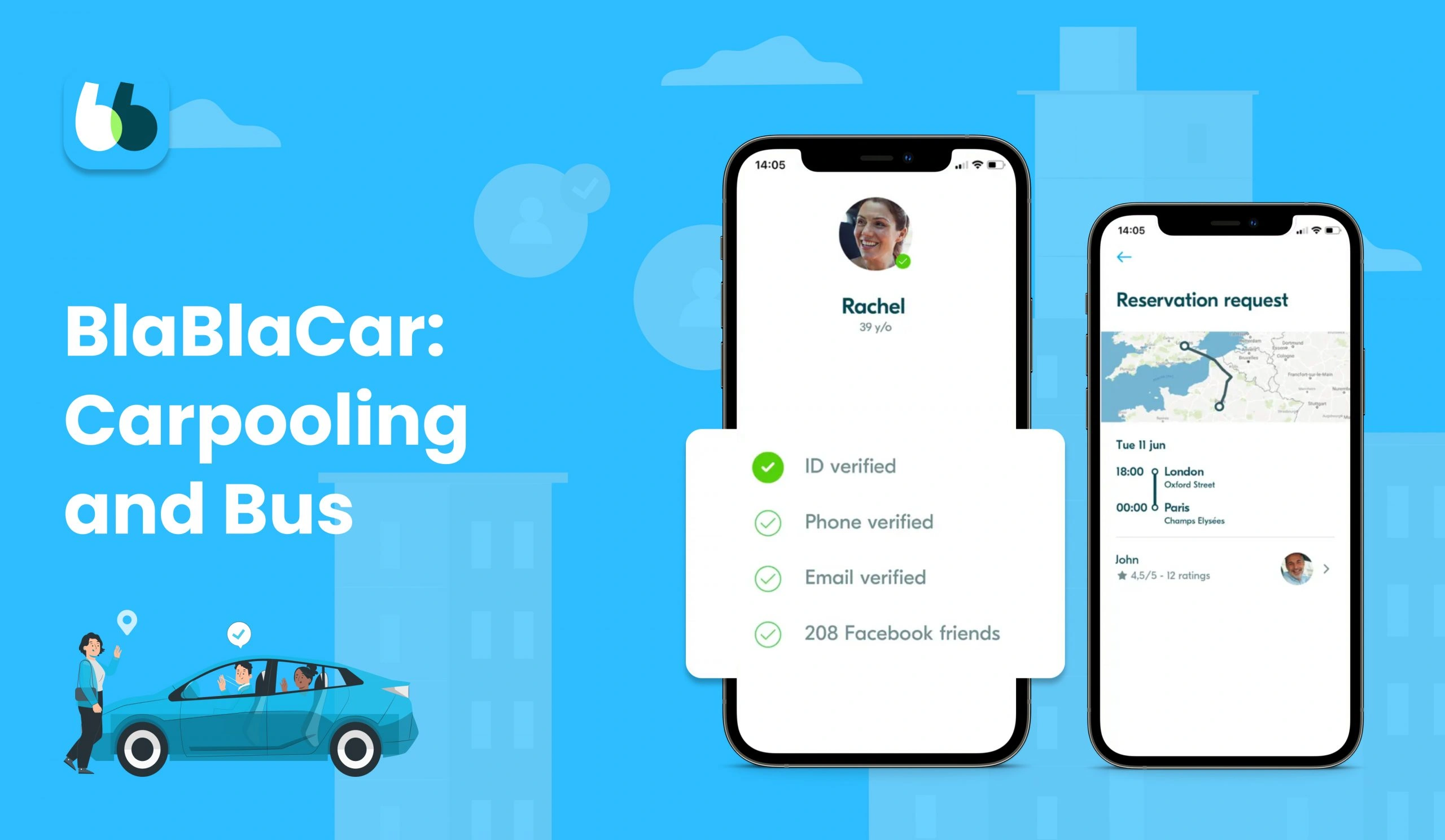 BlaBla Car – Share Your Ride Costs with Fellow Travelers