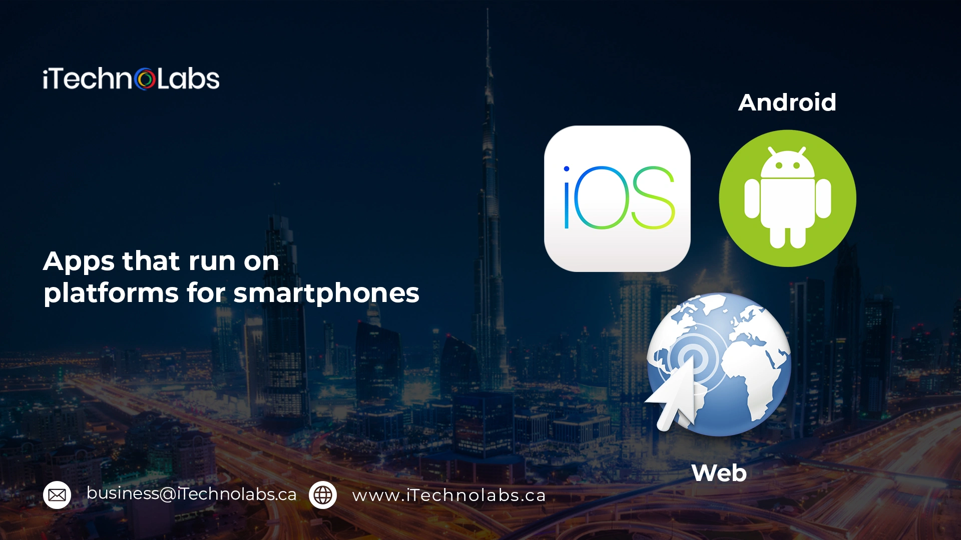 apps that run on platforms for smartphones -itechnolabs