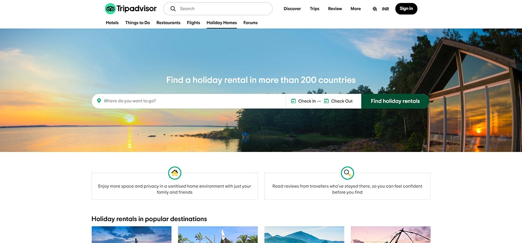 Trip Advisor Rentals