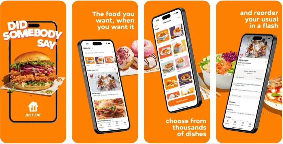 JustEat: Vancouver Food Delivery App