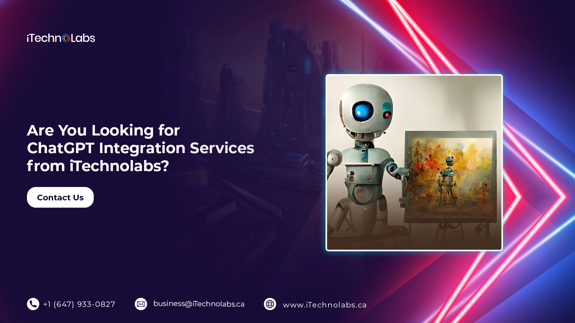 are you looking for chatgpt integration services from itechnolabs