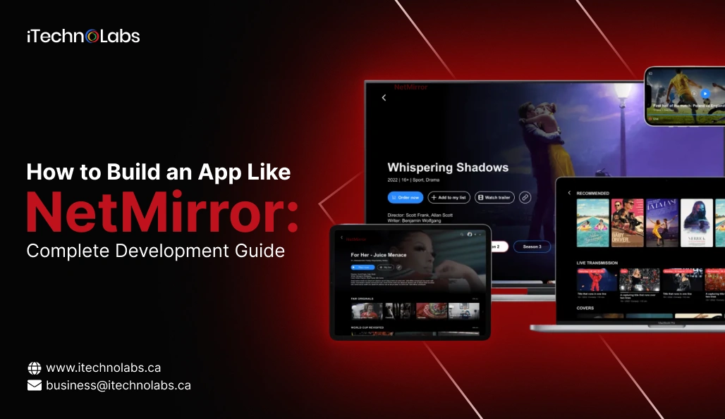 How to Build an App Like NetMirror - iTechnolabs