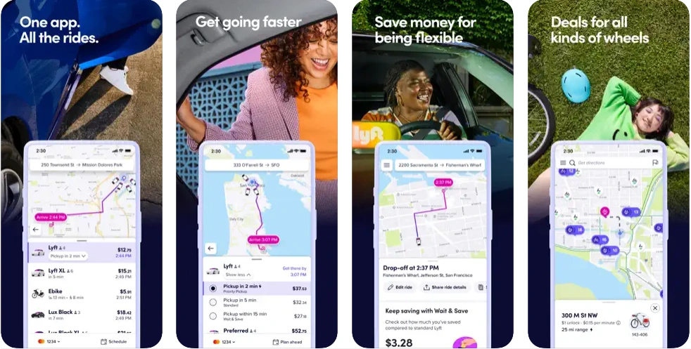 Lyft - most accurate gps app