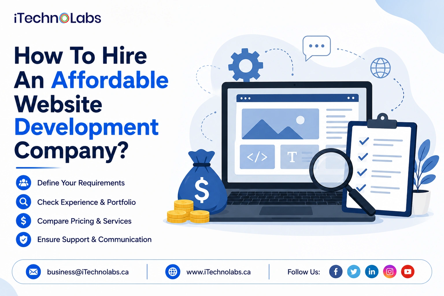 How To Hire An Affordable Website Development Company_