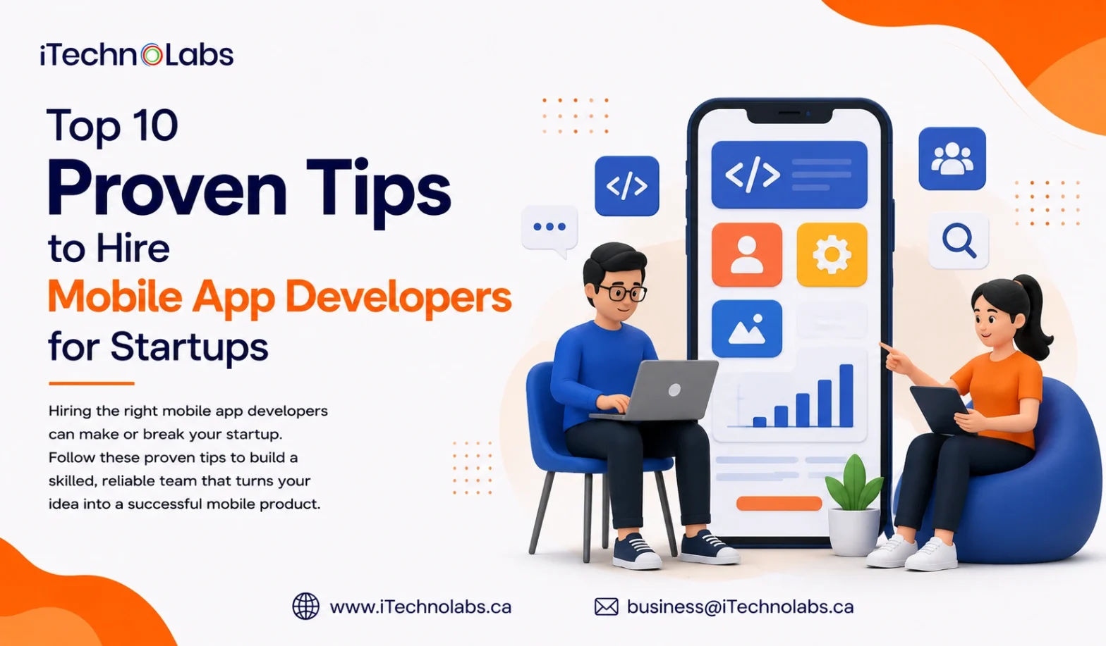 Top 10 Proven Tips to Hire Mobile App Developers for Startups