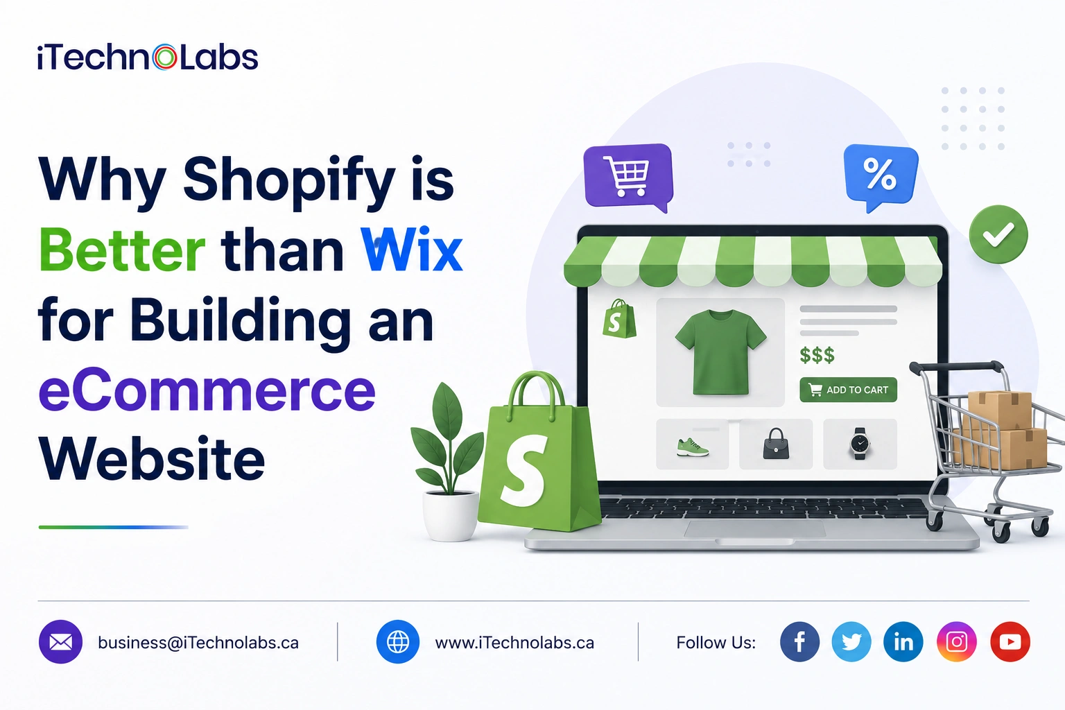 Why Shopify is Better than Wix for Building an eCommerce Website