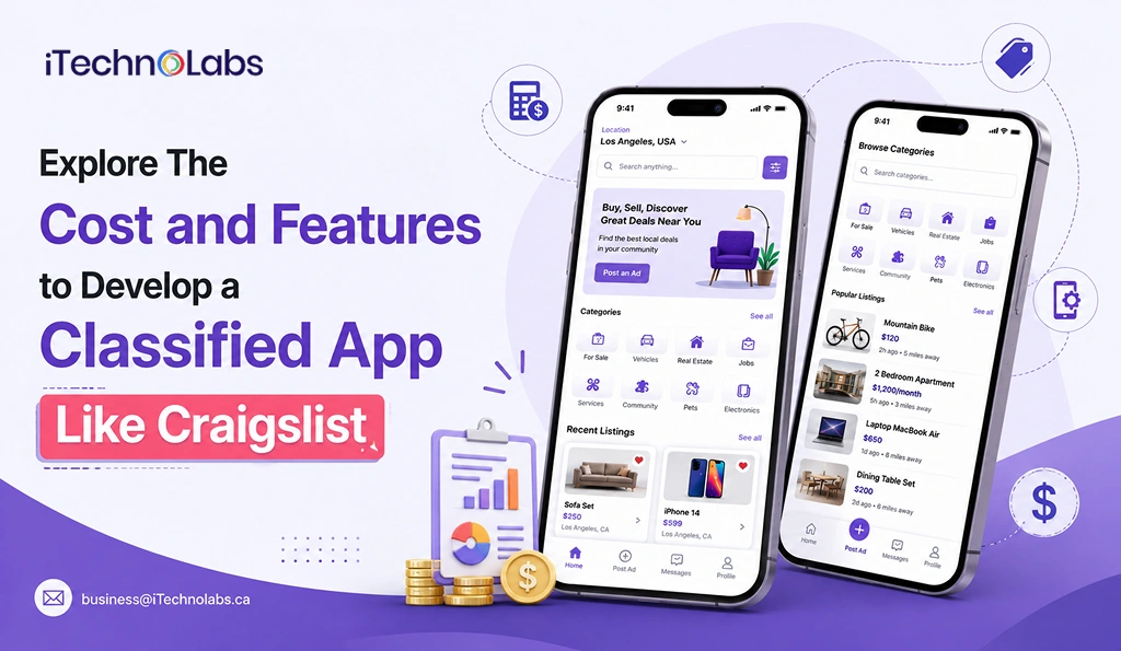 Explore The Cost and Features to Develop a Classified App Like Craigslist