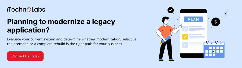 Planning to modernize a legacy application_